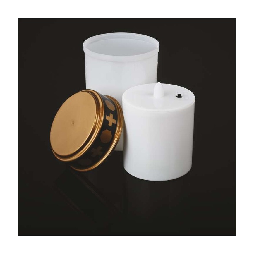 Dekoracja zewnętrzna LED/2xC IP44 biała