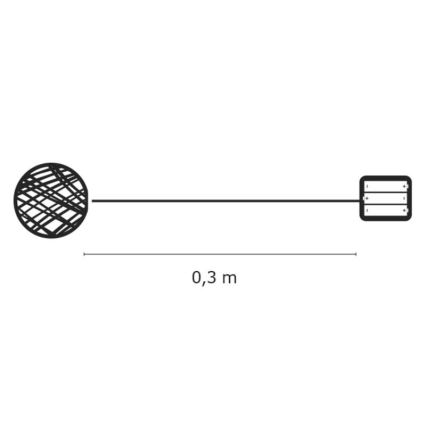 Dekoracje na Boże Narodzenie XMAS IP20 20xLED/2W/4,5V