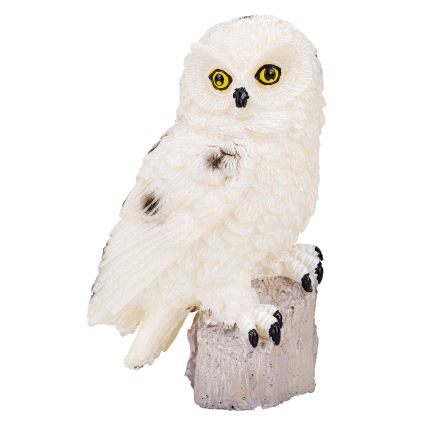 Solarny dekoracyjny lampion LED z czujnikiem 6xLED/1,2V 3000K 40 cm 600 mAh IP44 sowa