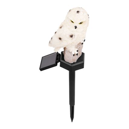 Solarny dekoracyjny lampion LED z czujnikiem 6xLED/1,2V 3000K 40 cm 600 mAh IP44 sowa