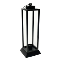 Dekoracyjna latarnia HALL 34 cm czarna