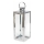 Dekoracyjna latarnia TOWER 63 cm, chrom błyszczący