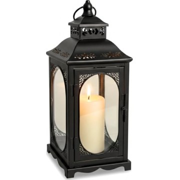 Dekoracyjny lampion ROSEHILL 40 cm czarny