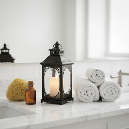 Dekoracyjny lampion ROSEHILL 40 cm czarny