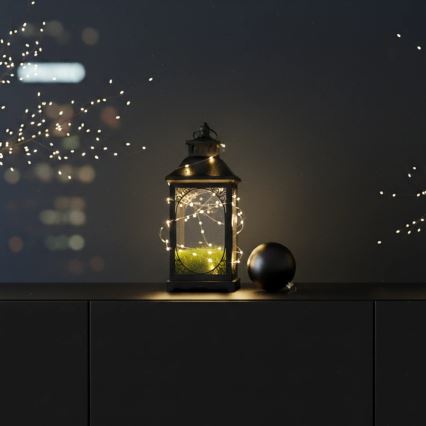 Dekoracyjny lampion ROSEHILL 40 cm czarny