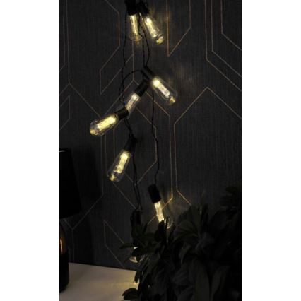 Dekoracyjny łańcuch LED EDISON 2,65 m 10xLED/2xAA