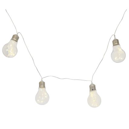 Dekoracyjny łańcuch LED SMOLDER 2,1 m 10xLED/2xAA