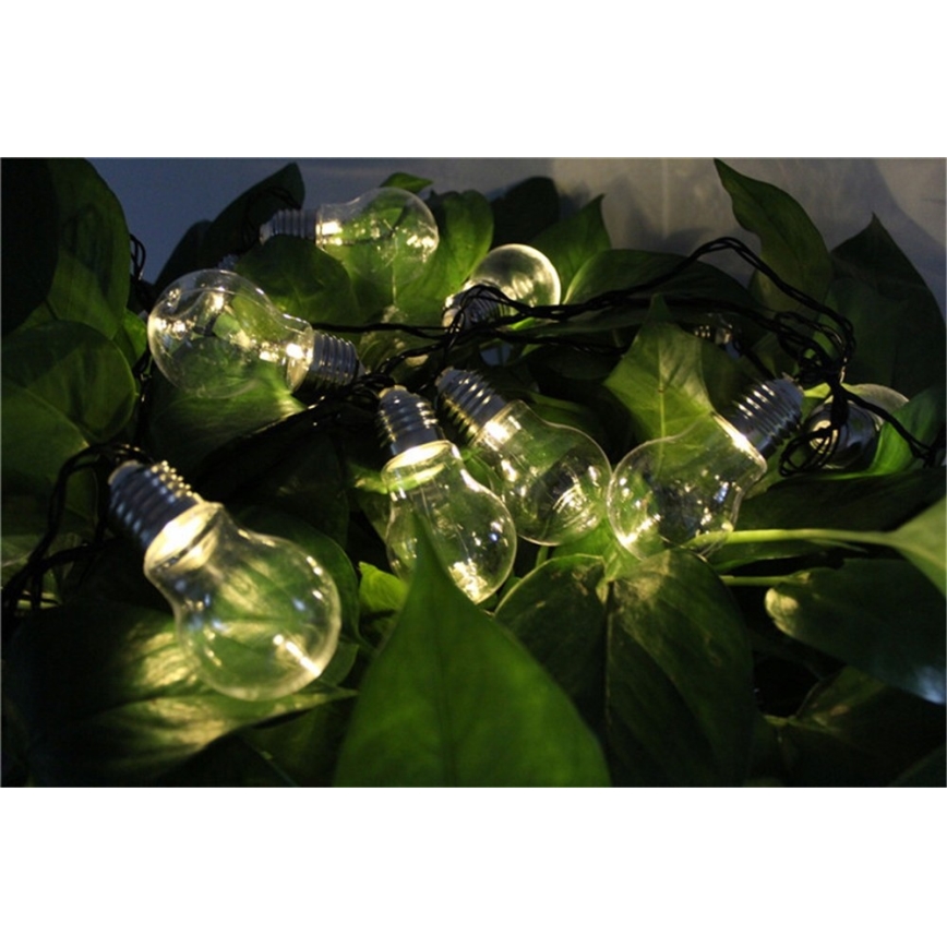 Dekoracyjny łańcuch LED SMOLDER 2,1 m 10xLED/2xAA