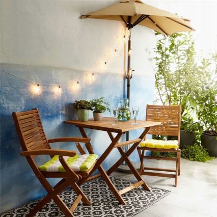 Dekoracyjny łańcuch LED SMOLDER 2,1 m 10xLED/2xAA