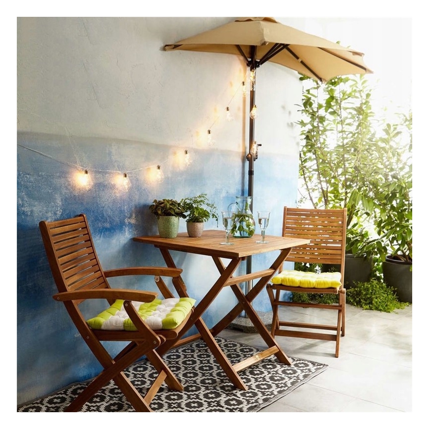 Dekoracyjny łańcuch LED SMOLDER 2,1 m 10xLED/2xAA