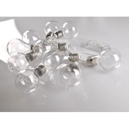 Dekoracyjny łańcuch LED SMOLDER 2,1 m 10xLED/2xAA