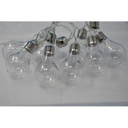 Dekoracyjny łańcuch LED SMOLDER 2,1 m 10xLED/2xAA