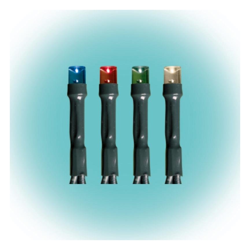 Dekoracyjny łańcuch świąteczny 500×LED/230V