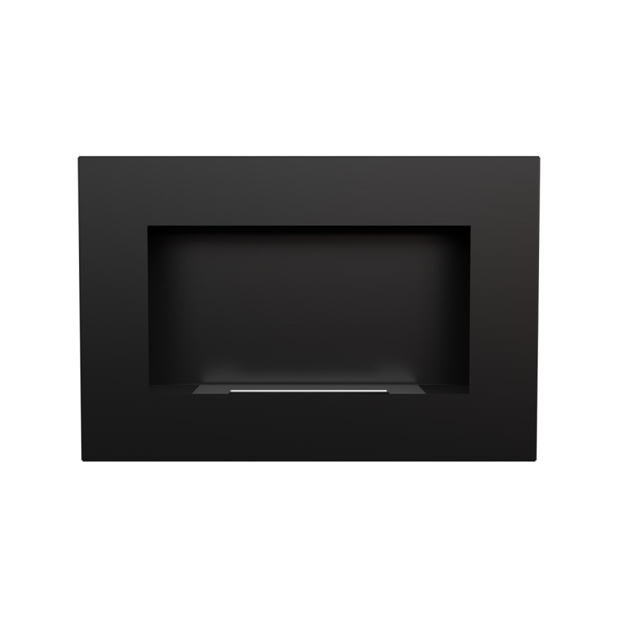 Kratki - Wbudowany kominek BIO 40x60 cm 2kW czarny