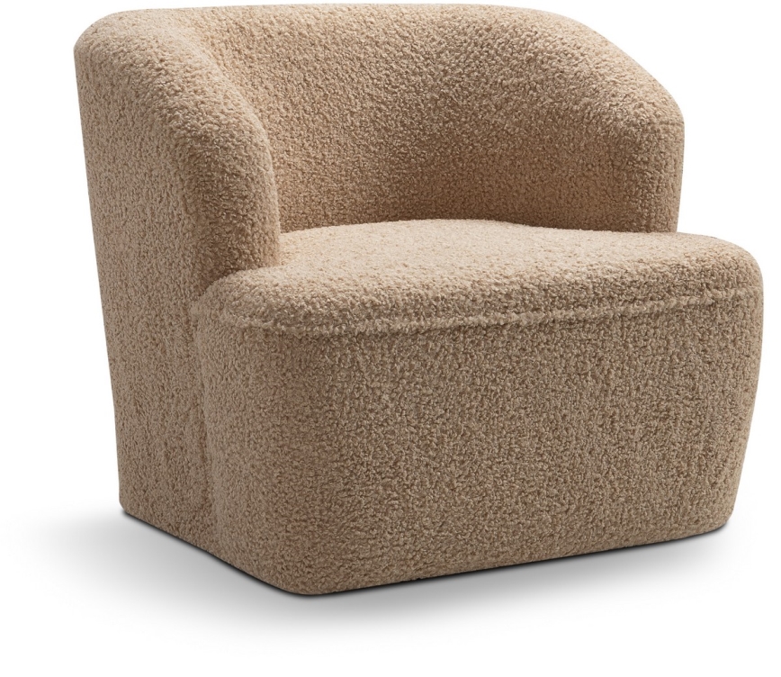 Designowy fotel ESTRELA beżowy