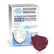 DEXXON MEDICAL Respirator FFP2 NR purpurowy 1 szt.