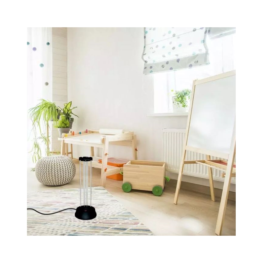 Dezynfekcyjna lampa bakteriobójcza z czujnikiem UVC/38W/230V