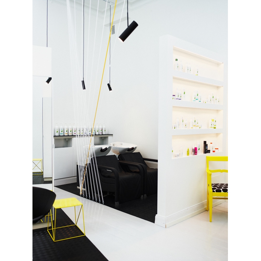 DFTP by Nordlux - Lampa wisząca na przewodzie MIB 1xGU10/8W/230V czarna