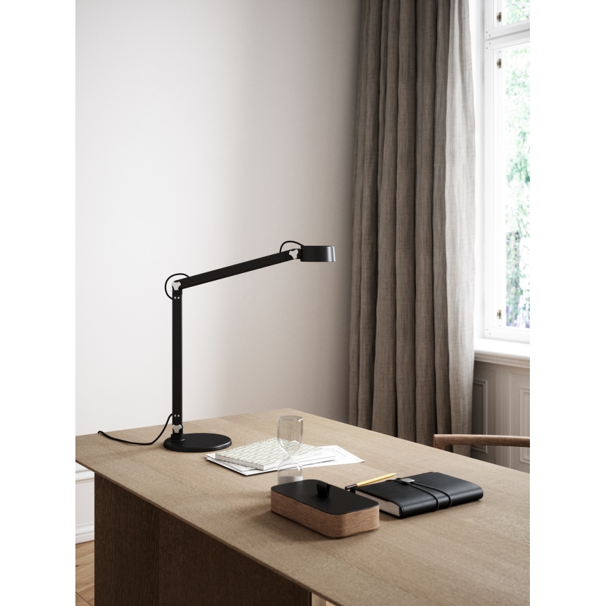 DFTP by Nordlux - LED dotykowa lampa stołowa 3w1 z funkcją ściemniania NOBU LED/9W/230V czarna