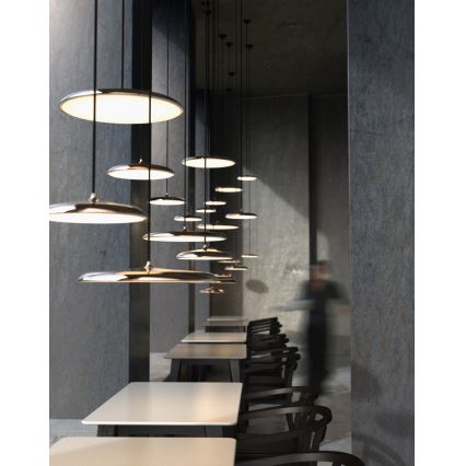 DFTP by Nordlux - LED Ściemnialny żyrandol na lince ARTIST LED/14W/230V śr. 25 cm miedź
