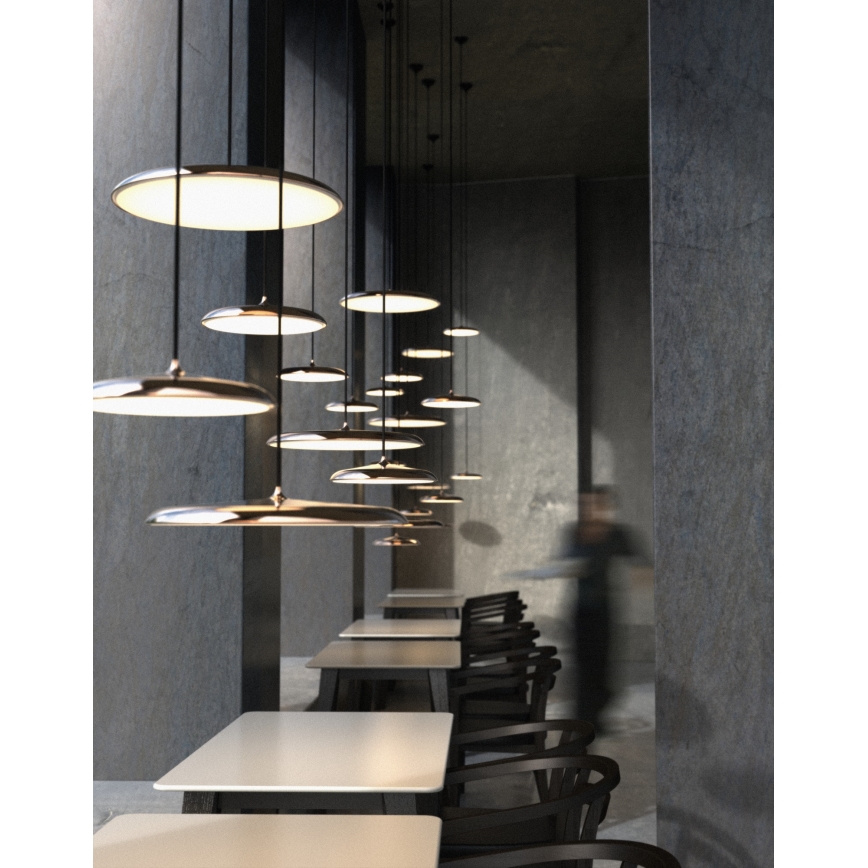 DFTP by Nordlux - LED Ściemnialny żyrandol na lince ARTIST LED/14W/230V śr. 25 cm miedź