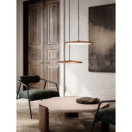 DFTP by Nordlux - LED Ściemnialny żyrandol na lince ARTIST LED/24W/230V śr. 40 cm miedź