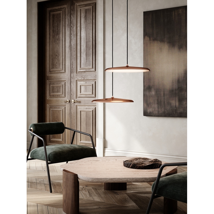 DFTP by Nordlux - LED Ściemnialny żyrandol na lince ARTIST LED/24W/230V śr. 40 cm miedź