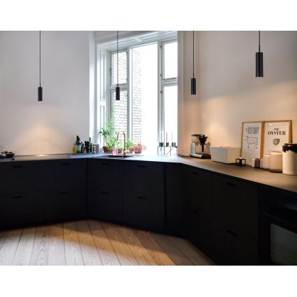 DFTP by Nordlux - Żyrandol na lince MIB 1xGU10/8W/230V czarny