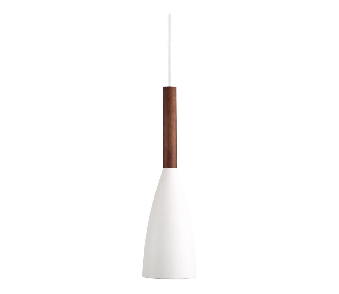 DFTP by Nordlux - Żyrandol na lince PURE 1xE27/40W/230V biały/orzech