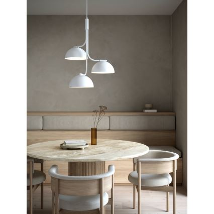 DFTP by Nordlux - Żyrandol na lince TULLIO 3xE14/25W/230V biały