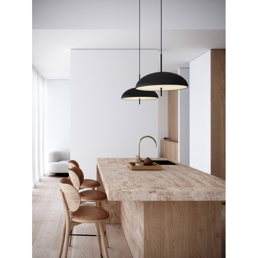 DFTP by Nordlux - Żyrandol na lince VERSALE 2xE27/15W/230V czarny