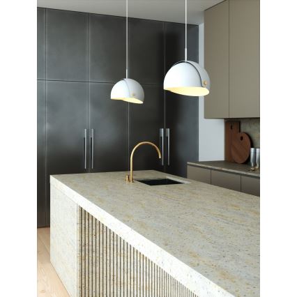 DFTP by Nordlux - Żyrandol na lince z regulowanym kloszem ALIGN 1xE27/15W/230V biały