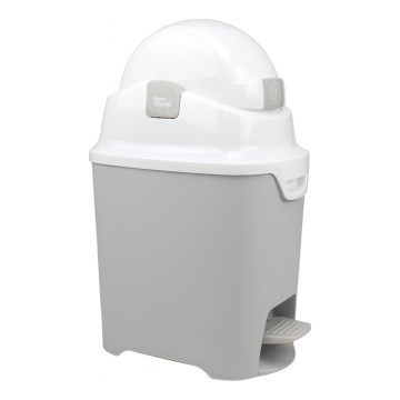 DiaperChamp - Kosz na pieluchy ONE HANDSFREE szary