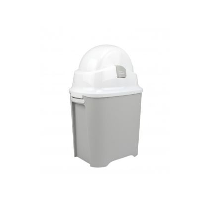DiaperChamp - Kosz na pieluchy ONE HANDSFREE szary