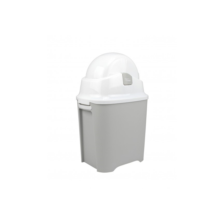 DiaperChamp - Kosz na pieluchy ONE HANDSFREE szary