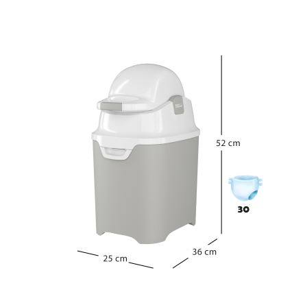 DiaperChamp - Kosz na pieluchy ONE różowy