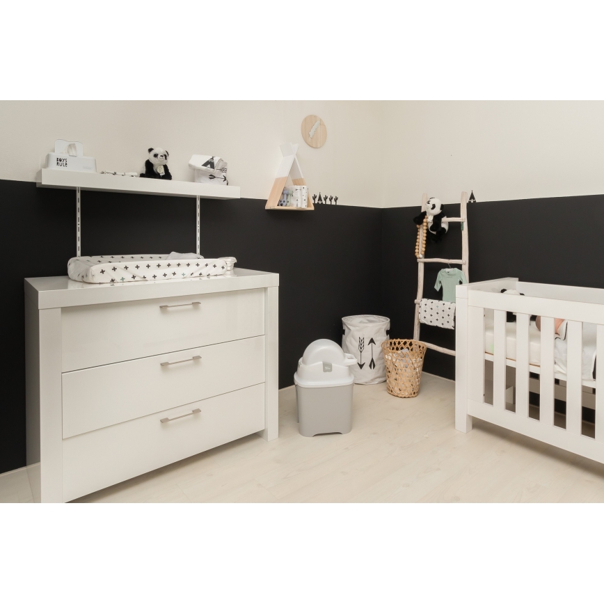 DiaperChamp - Kosz na pieluchy ONE szary