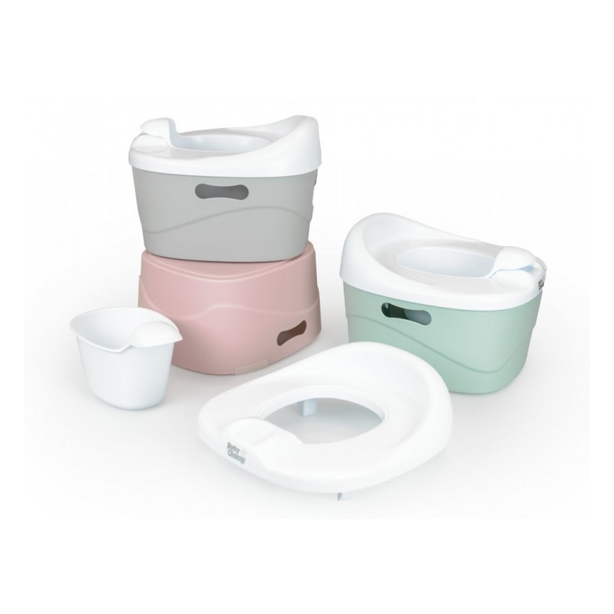 DiaperChamp - Nocnik 3w1 POTTYCHAMP szary