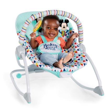 Disney Baby - Wibrujący bujak dla dzieci MYSZKA MIKI
