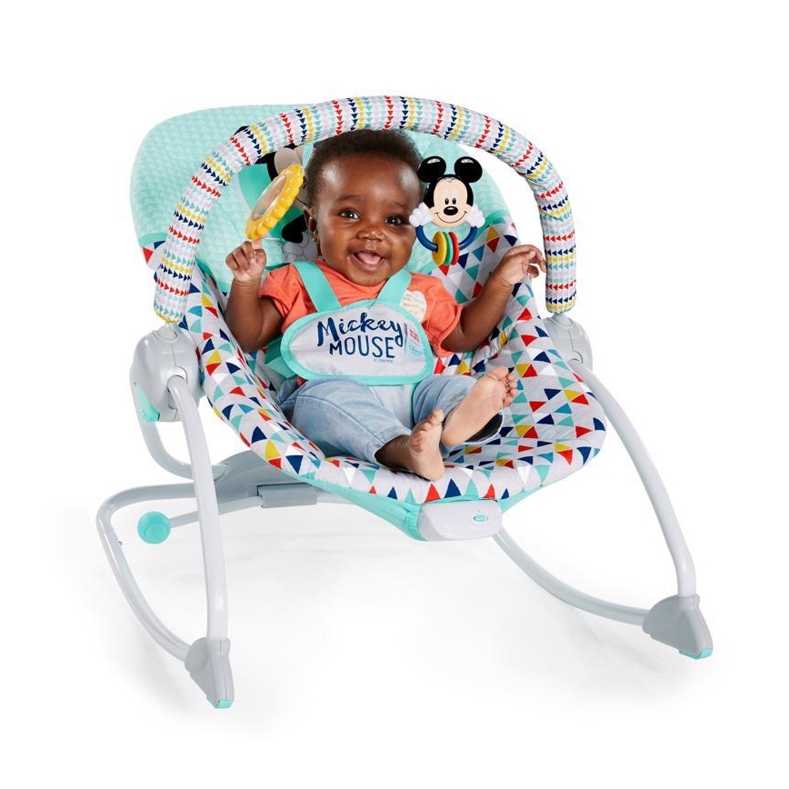 Disney Baby - Wibrujący bujak dla dzieci MYSZKA MIKI