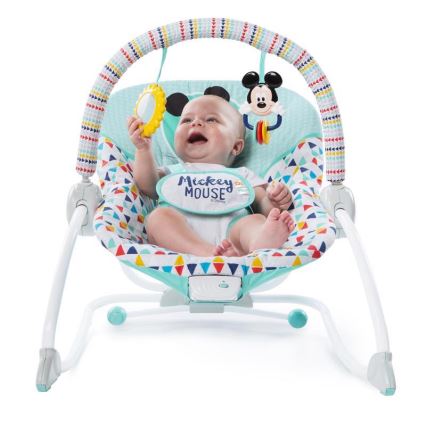Disney Baby - Wibrujący bujak dla dzieci MYSZKA MIKI