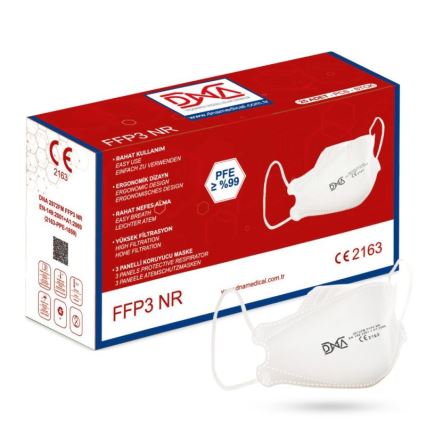 DNA respirator FFP3 NR CE 2163 Medical 1szt