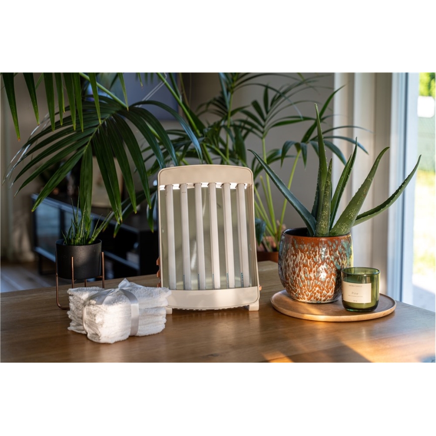 Domowe solarium do twarzy z 6 kolorowymi świetlówkami UV Cosmedico 90W/230V