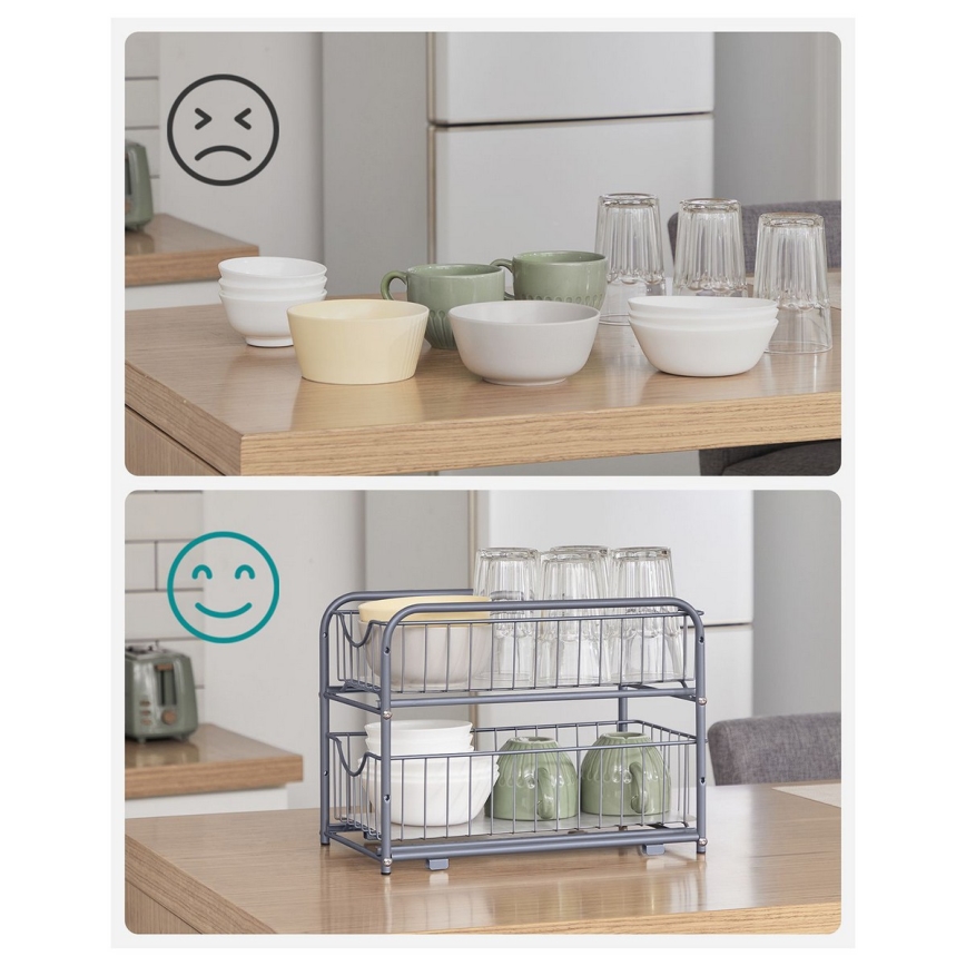 Domowy organizer MARGE — szary