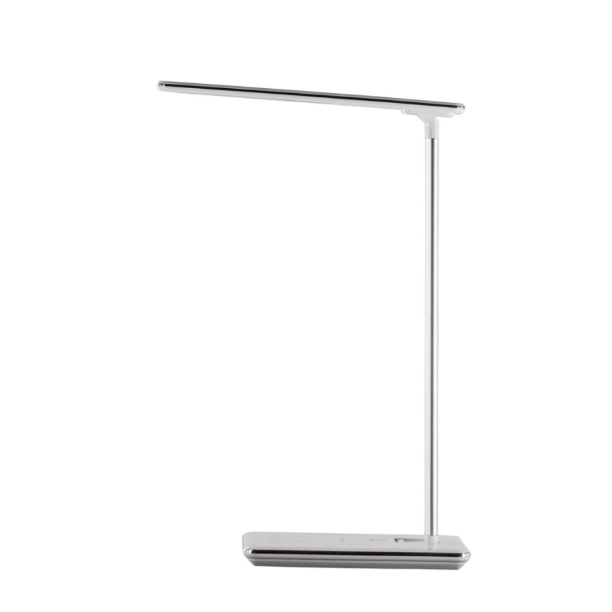 LED Dotykowa lampa stołowa z ściemniaczem i bezprzewodowym ładowaniem JOY LED/6W/230V + USB biała