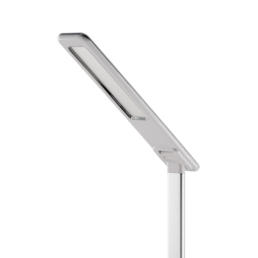 LED Dotykowa lampa stołowa z ściemniaczem i bezprzewodowym ładowaniem JOY LED/6W/230V + USB biała