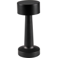 Dotykowa lampka stołowa LED z regulacją jasności SIMPLY, 5V, 2700/4000/6500K, 800 mAh, czarna
