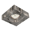 Downlight 71013 przeźroczyste szkło 1xGU10/50W