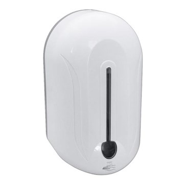 Dozownik do płynu dezynfekcyjnego 14 x 23,5 cm, biały