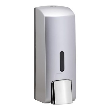 Dozownik mydła 6,5x18,5 cm szary